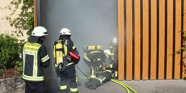Übung Scheunenbrand Sonntag 03.06.2018